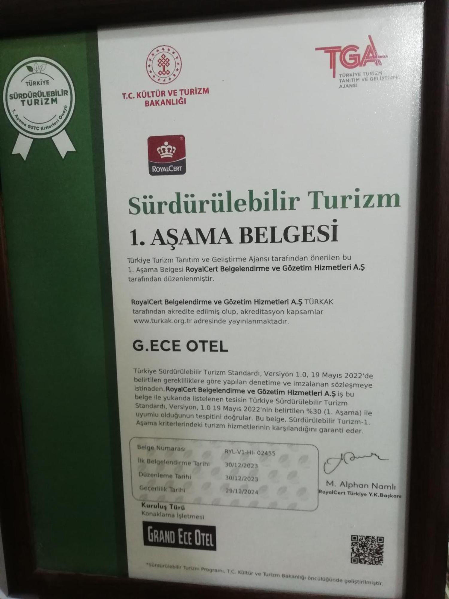 Grand Ece Hotel Çanakkale Zewnętrze zdjęcie